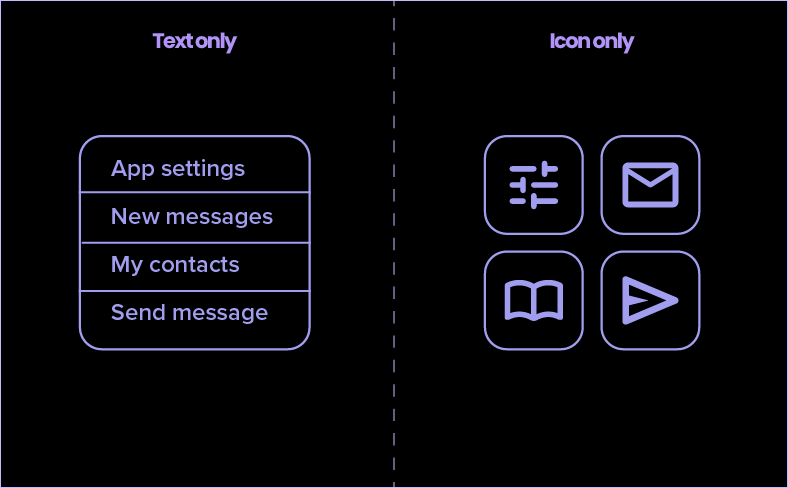 Icons ignore the literacy strengths of older adults