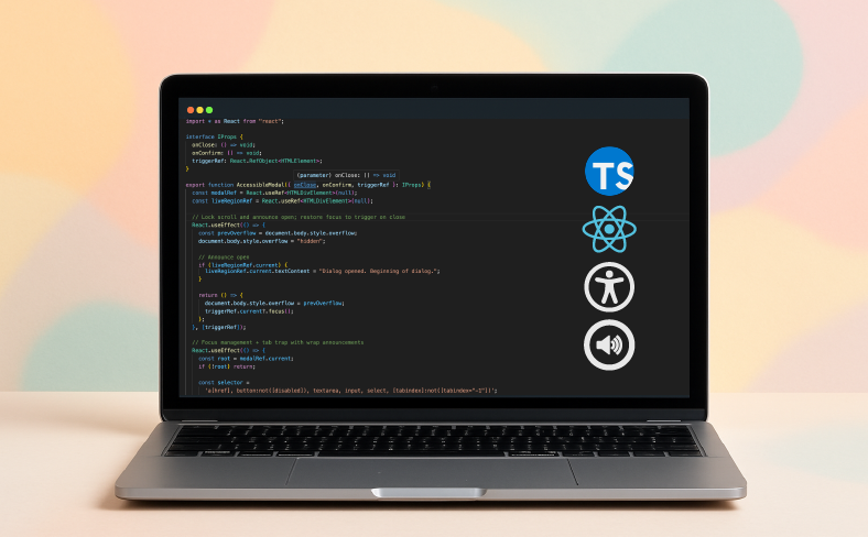 Level up your React apps: TypeScript tricks for accessibility